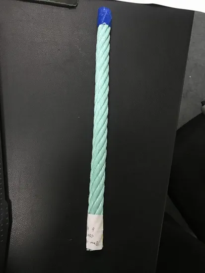 Different Color Polyground Combination Rope 6X8 with Fiber Core and Steel Core