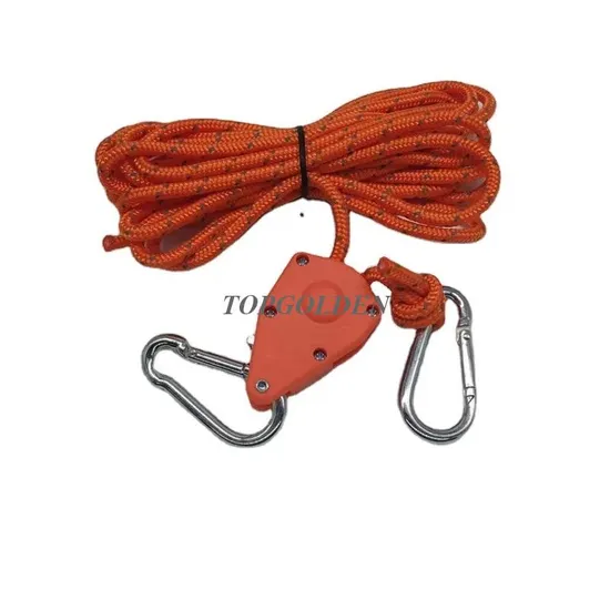 Outdoor Camping Canopy Wind Ropetent Rope/Buckle Lanyard Lamp Adjustable Lifting Reflective Rope