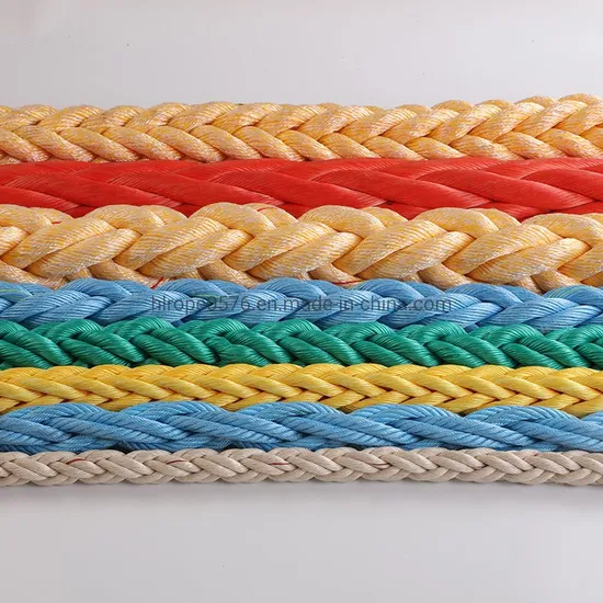 PP Rope/PE Rope/Polyester Rope/Nylon Rope/Hmwpe/UHMWPE/Hmpe Tow Winch Maine Mooring Towing Rope for Fishing Equipment