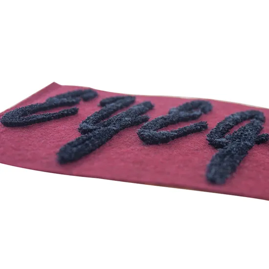 Custom Tablecloth Toothbrush Embroidery Patch