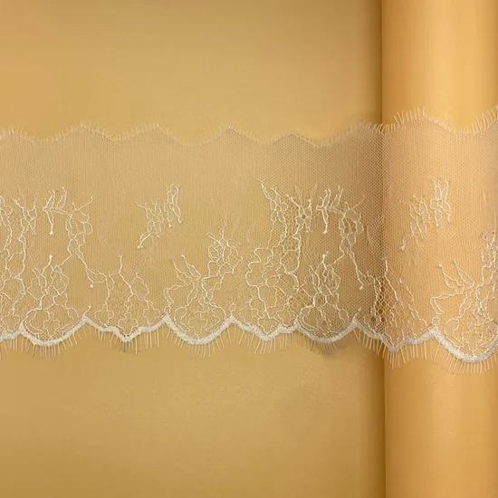 New Style High Quality China Factory Wholesale Nylon Eyelash Lace Trim