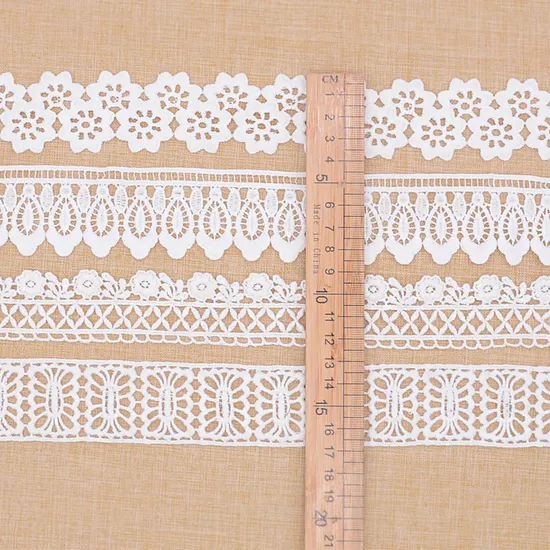 Factory New Design Milk Silk Material Watersoluble Lace