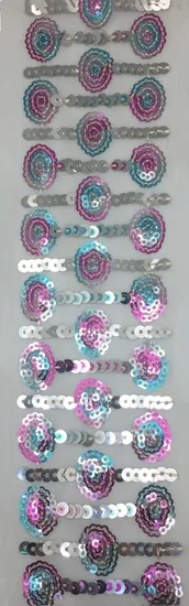 2019 New Design Lace Fabric Ribbon with Glitters for Handbags and Dress