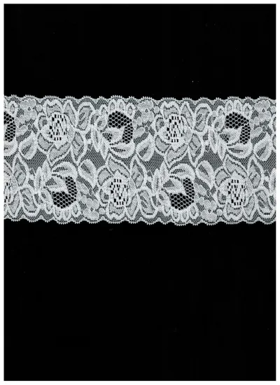 New Design Elastic Nylon Knitted Garment Custom Factory Tricot Lace for Underwear