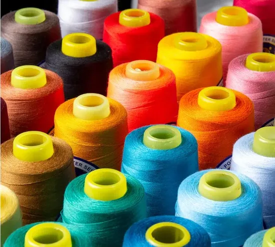 Polyester Sewing Thread, High Tenacity Spun Yarn for Industrial Sewing, Factory Supply 40s/2