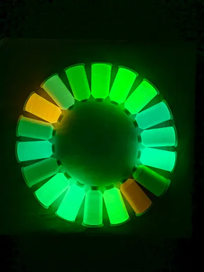 Luminous Embroidery Thread Polyester 150d