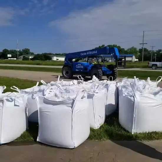1.5 Ton Big Bag with Top Open Bottom Flat Big Bag. FIBC Bag /Ton Bag /Jumbo Bag