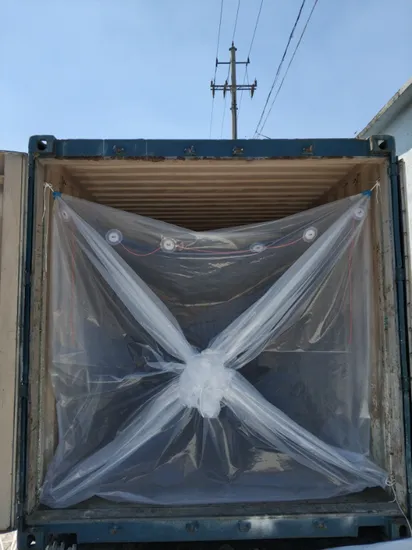 Sea Bulk Container Liner with Load for 100% Virgin PE Film and PP