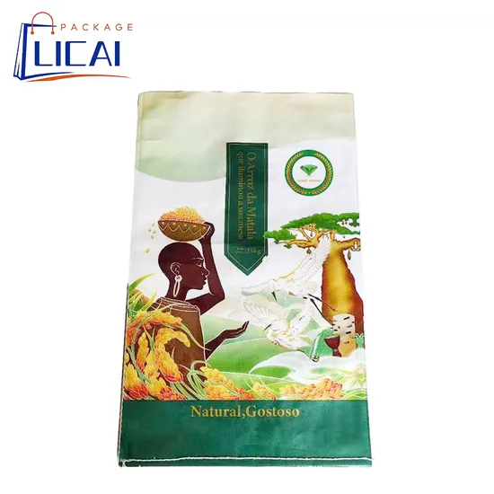 Factory Wholesale OEM Recycle PP Woven Bag Cement Flour Rice Fertilizer Food Feed Packaging Bag