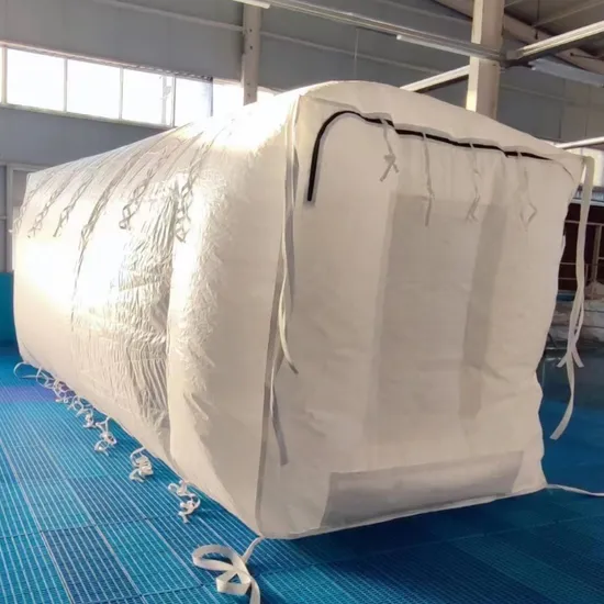 20FT PP/PE Sea Bulk Container Liner for Seed Grain Rice Sugar