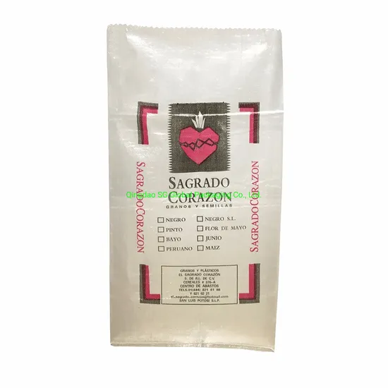 SGS Grs Factory BOPP Polypropylene Laminated Packaging 25kg 50kg Sack Packing Grain Rice Potato Flour Sugar Fertilizer Seed Feed Maize Transparent PP Woven Bag