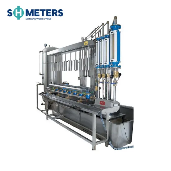 Mechanical Single Series Customizable Water Meter Manufacturers Test Bench for Cold Water