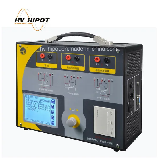 HVHIPOT CT/PT Exciting Characteristic Curve Test Analyzer With 30kV Exciting Voltage
