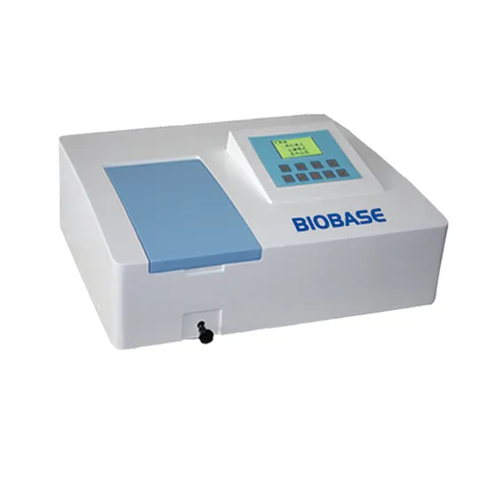 Biobase China UV Vis Spectrophotometer for Laboratory with Large LCD Screen
