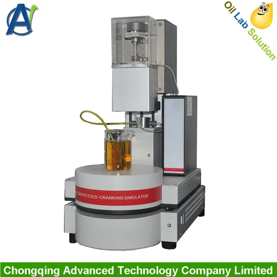 Auto-Sampling Cold Cranking Simulator (CCS Test Machine) by ASTM D5293 and ASTM D2602