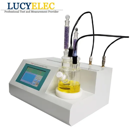 Lab Analysis Instrument Transformer Oil Moisture Content Meter Coulometric Karl Fischer Titrator