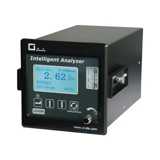 Easy to Replace Sensor Intelligent Trace Oxygen Analyzer Ci-PC96