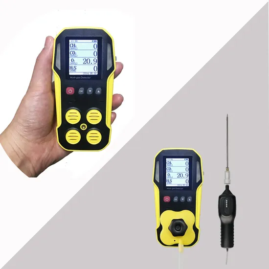 Portable Infrared CH4 CO2 O2 H2s Biogas Analyzer with Sampling Pump