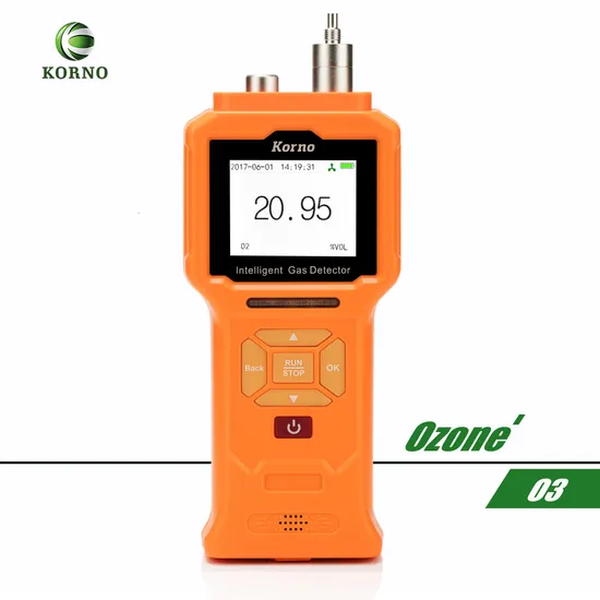 Portable Ozone Gas Detector O3 Analyzer with Pump