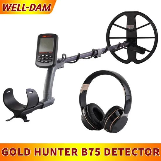 Gold Hunter B75 Gold Metal Detector Pinpointer Underground Metal Detector Hand Held Security Metal Detector