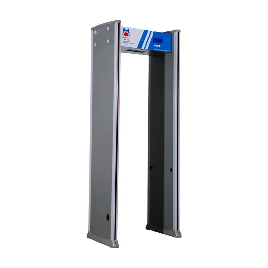 Knives High Sensitivity Auto Alarm Entrance Gate Walk Through 18 Zone Metal Detector