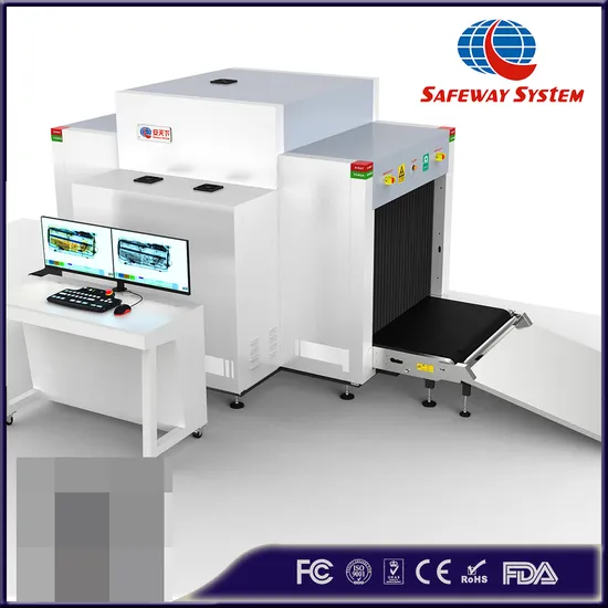 100100d Dual View Airport X-ray Baggage Scanner Factory Prices for Security Screening Scanning Inspection for Explosive Detection
