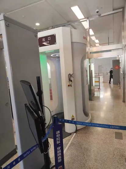 Terahertz Human Body Security Check System