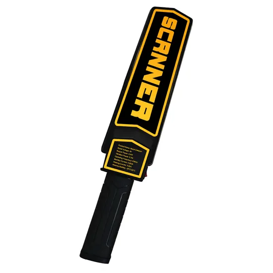 Portable Metal Detector with Green and Red LEDs Comprehensive Detection Range and Lightweight Design for Safety Applications