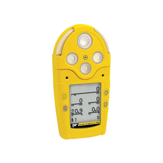 Bw Multi Gas Detector Lel O2 No2 H2s Cl2 Co Methane Gas Detector Gasalert Micro5 Series Gas Leak Detector