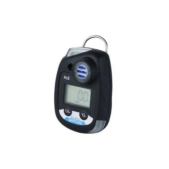 Minimeta Handheld Two Alarm Points Hydrogen Sulfide H2s Gas Analyzer