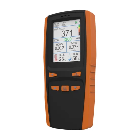 High Accuracy Multifunctional Air Quality Detector Meter with LCD Display for Indoor Use Formaldehyde CO2 Tvoc Aqi Pm1.0 Pm2.5 Pm10 Monitor