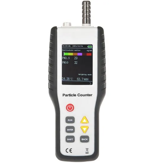 Ht-9600 Dust Particle Counter Dust Concentration Detector Air Quality Detector