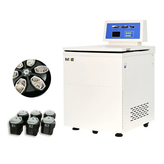 Laboratory Blood Center Blood Bank Low Speed Large Capacity Refrigerated 6 Blood Bag Centrifuge