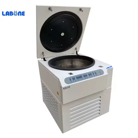 Clinical Blood Bank Gl12 Floor Large Capacity High Speed Refrigerated Centrifuge Machine