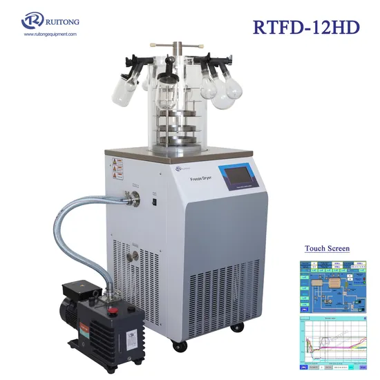 Cost Effective Lab Lyophilization Machine /Freeze Dryer with Manifold