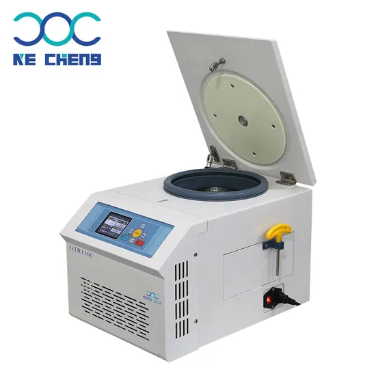 Gtr116c High-Speed Desktop Refrigeration Centrifuge Max 16500rpm