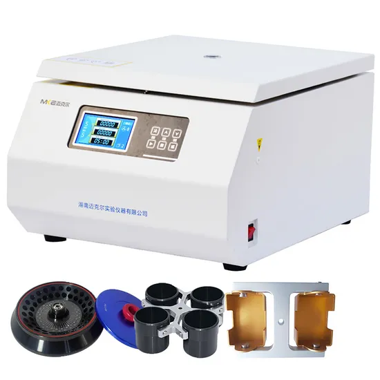 Rpm Changeable Multi-Functional Laboratory Medical High Speed Centrifuge with 600ml Capacity