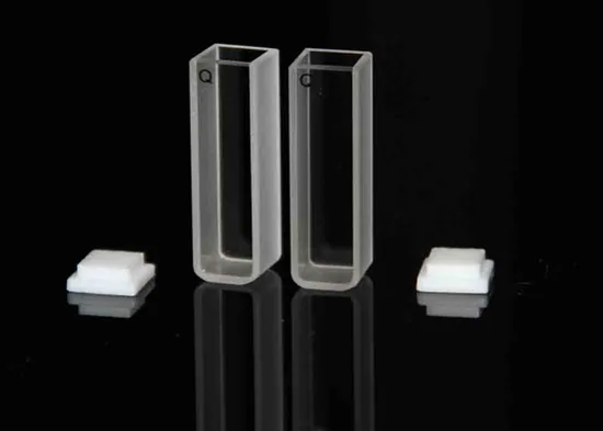 UV Quartz Cuvette for Spectrophotometer Absorption