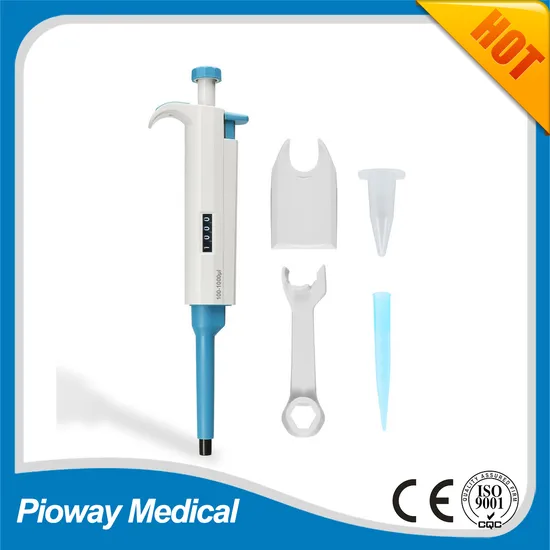 Lab and Medical Equipment Single Channel Adjustable Volume Pipette (Dlab)