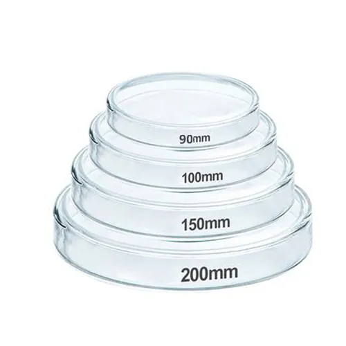 Factory Price 60mm-90mm Sterile Borosilicate Polypropylene Plastic Glass Disposable Petri Dishes