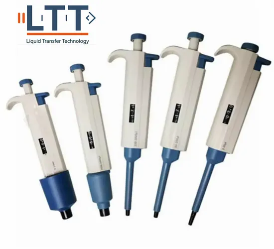 Fully Whole Autoclavable Mechanical Single Channel Adjustable Volume Pipettes Micro Pipette for Laboratory