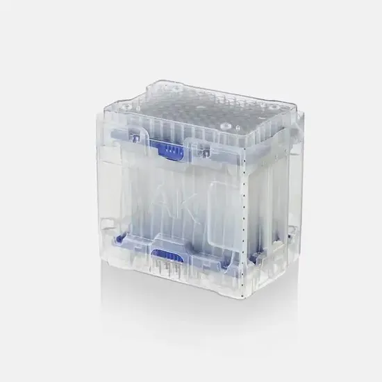 Package Lab Consumable PP Disposable Medical Supplies 1250UL 96 Wells Pipette