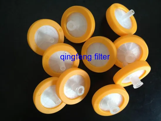 Imported Non-Textile Supporting Nylon Syringe Filter with 0.2-5.0 Micron