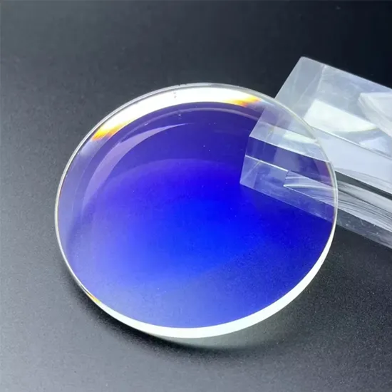 Optical Lens Light Lens Eyeglass Lens Blue Blocking Lens Resin Lens Glasses Lens Blue Ray Lens Polycarbonate Lens Light Blue Lens Ophthalmic Lens