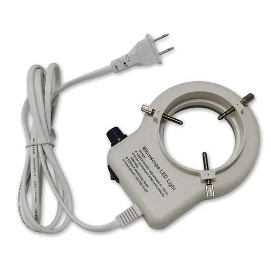 High Brightness Patch Lamp Bead White LED Coaxial Light Circle LED Ring Light for Microscope