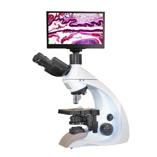Boshida Bd-SW35t-13C 40X-1000X Dark Field Biological Microscope with 13 Inch LCD Screen