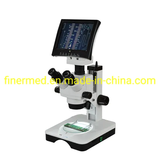 Stereo Laboratory 40X 1000X Digital Biological Microscope with LCD Display Screen Top