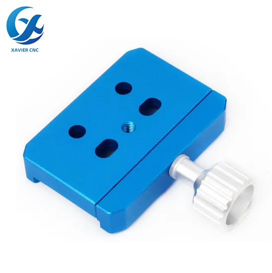 OEM CNC Machining Optics Telescopes Parts Customized 90mm Optics Saddle Plate