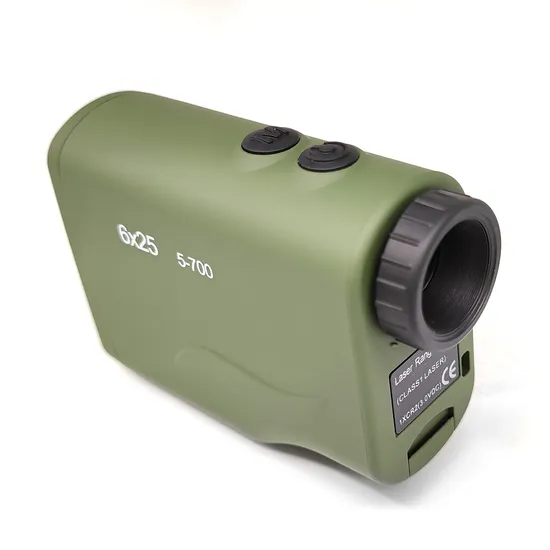 Outdoor Range Finder Laser 700m Distance Meter 6X Magnification Clear View for Hunting Shooting Golf Camping