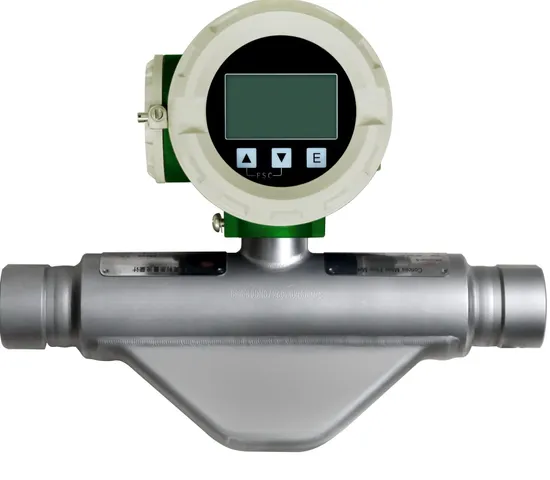 Coriolis Mass Flowmeter for CNG Dispenser Gas Meter with ATEX Certification